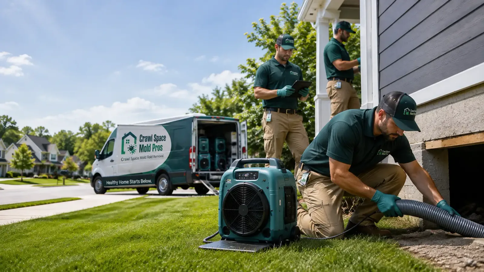 Crawl Space Mold Removal in Boulevard, CA